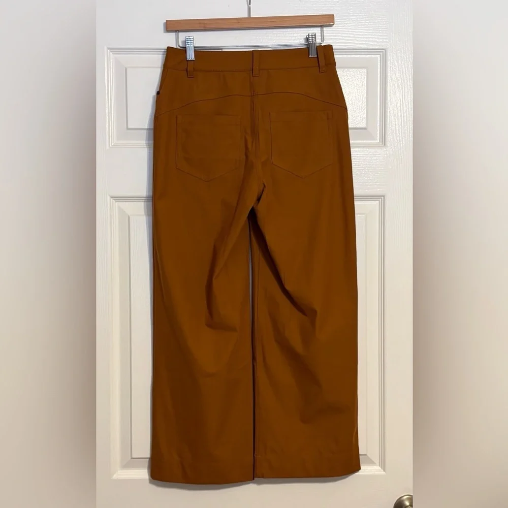 NWOT City Sleek Crop Wide Leg Pant Color Butternut Brown 26 - 26” inseam